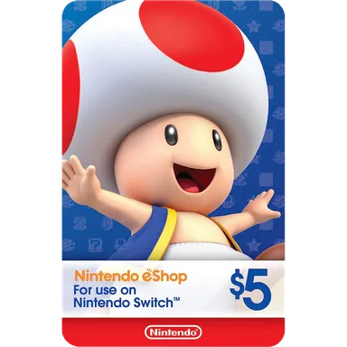 Nintendo Gift Card R$5